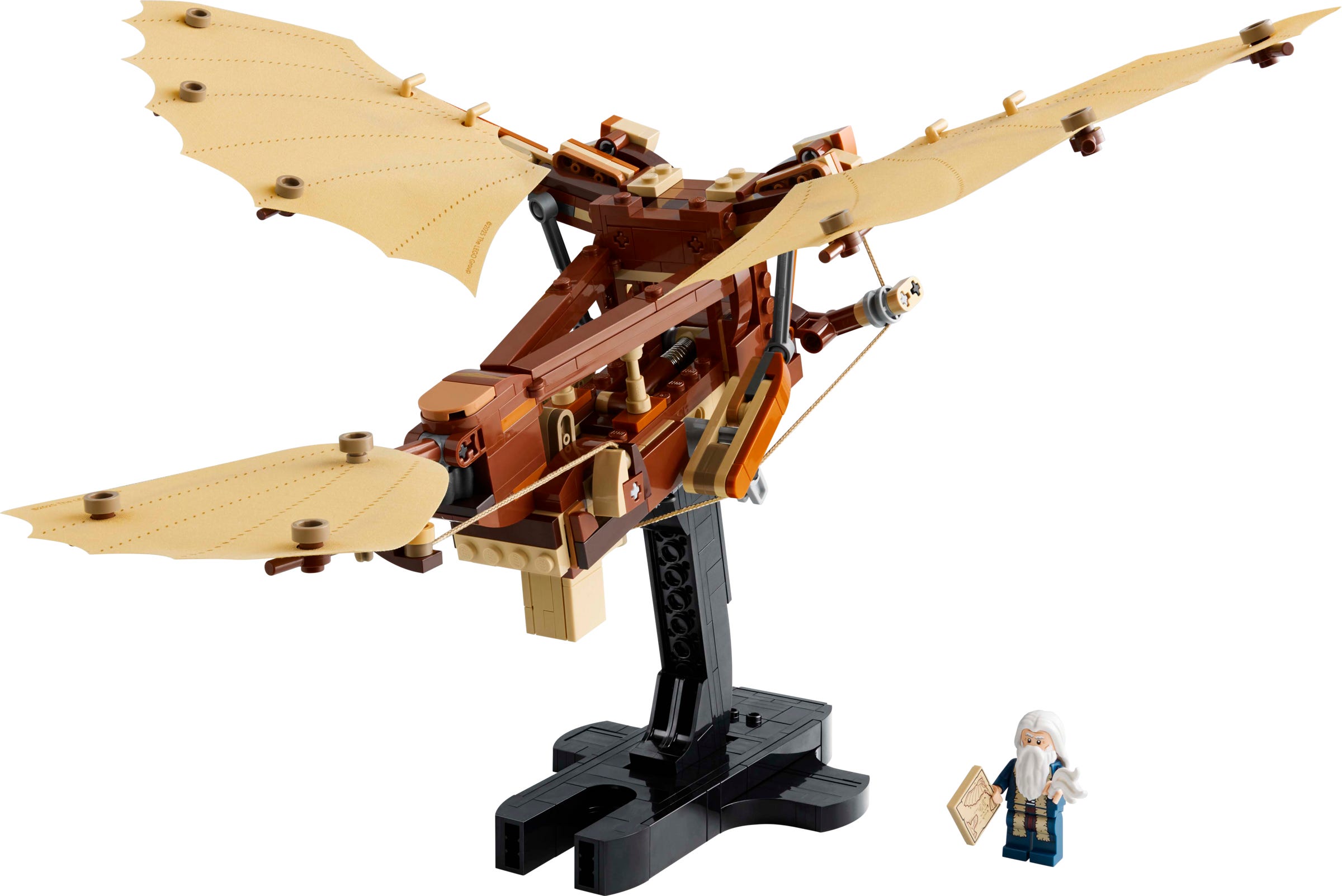 Lego De vliegmachine van Leonardo da Vinci 10363
