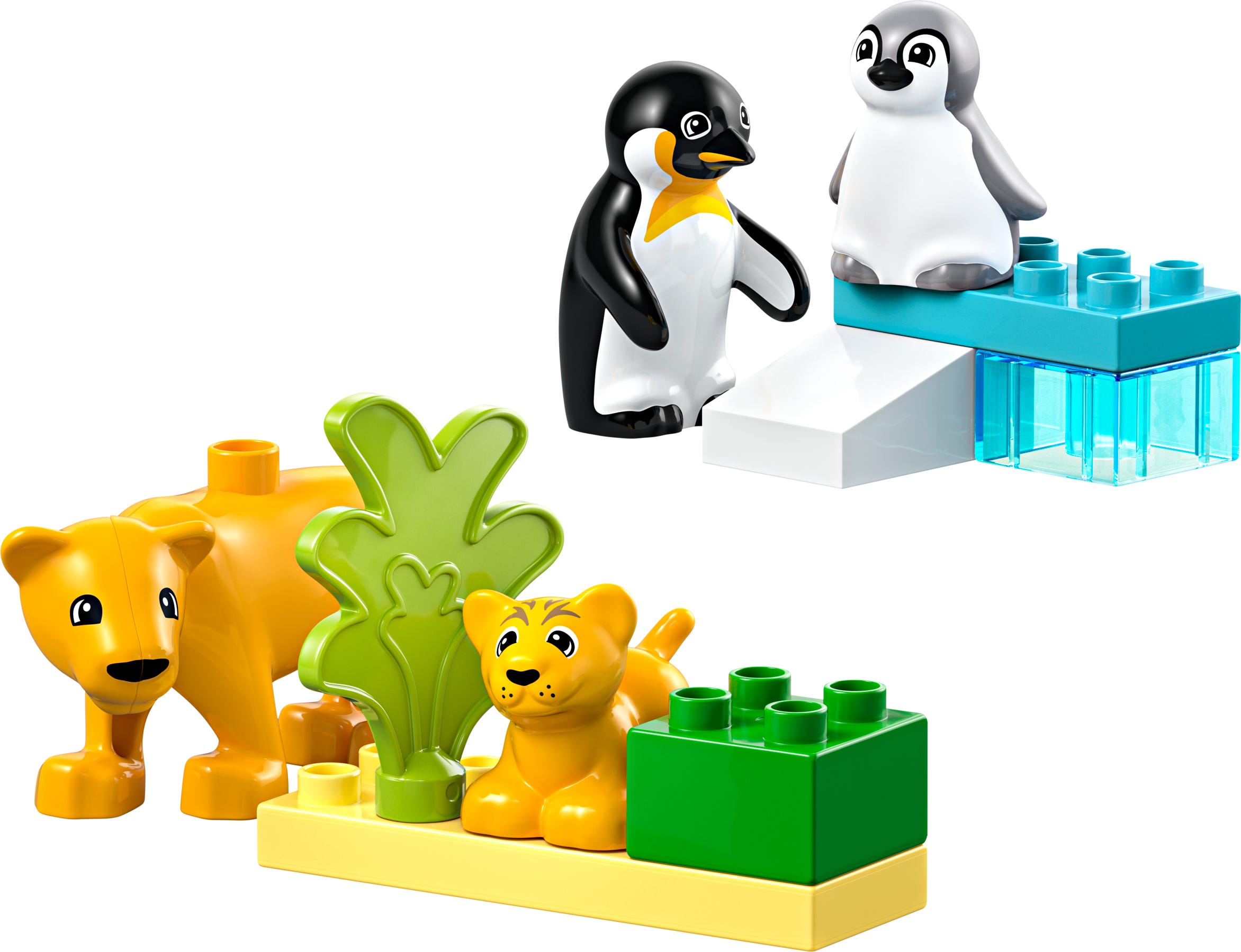 Lego Families van wilde dieren: pinguïns en leeuwen 10442
