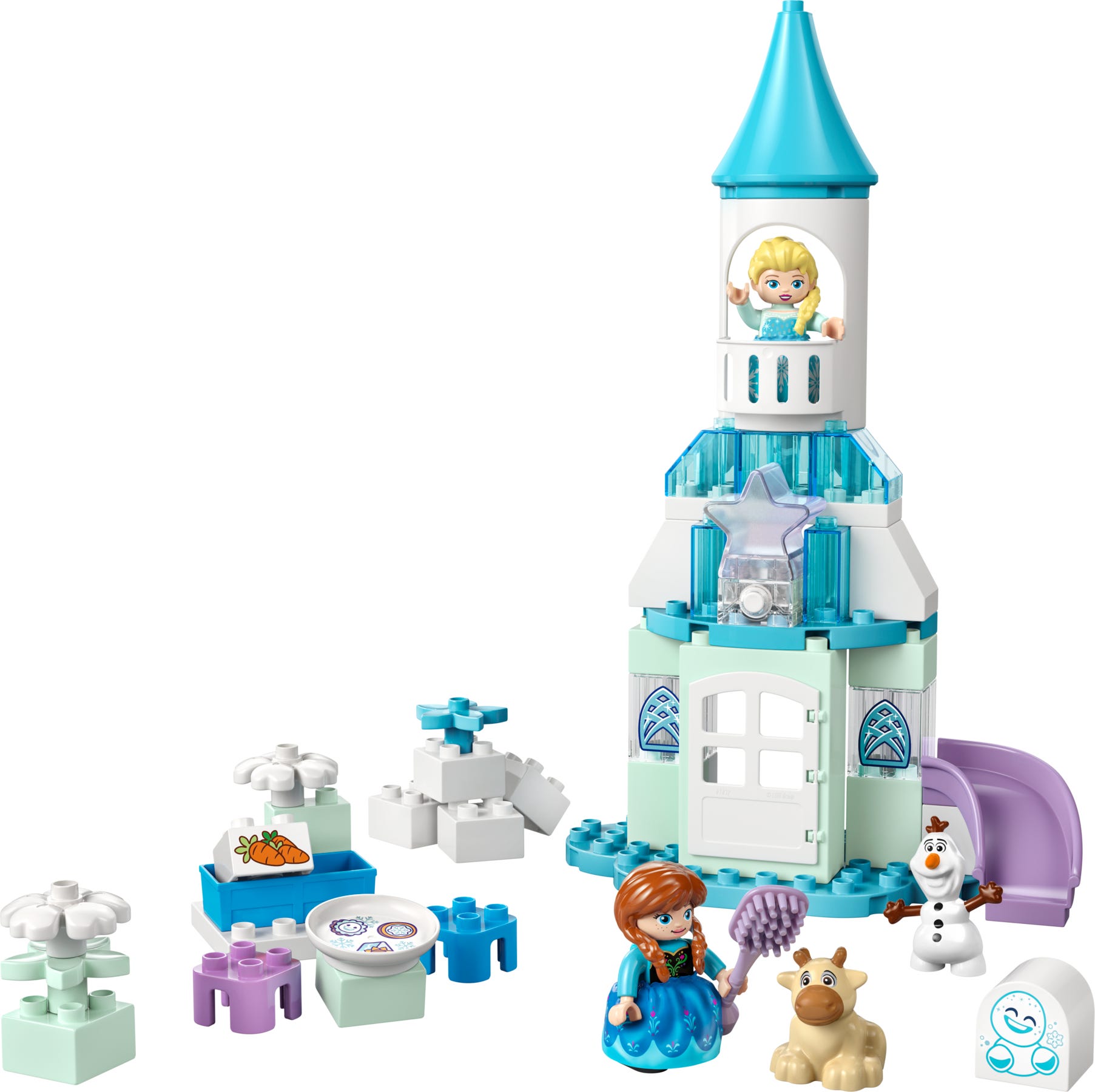 Lego Anna en Elsa’s Frozen kasteelfeest 10455