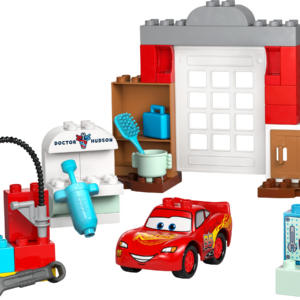 Lego McQueens bezoek aan Docs garage 10456