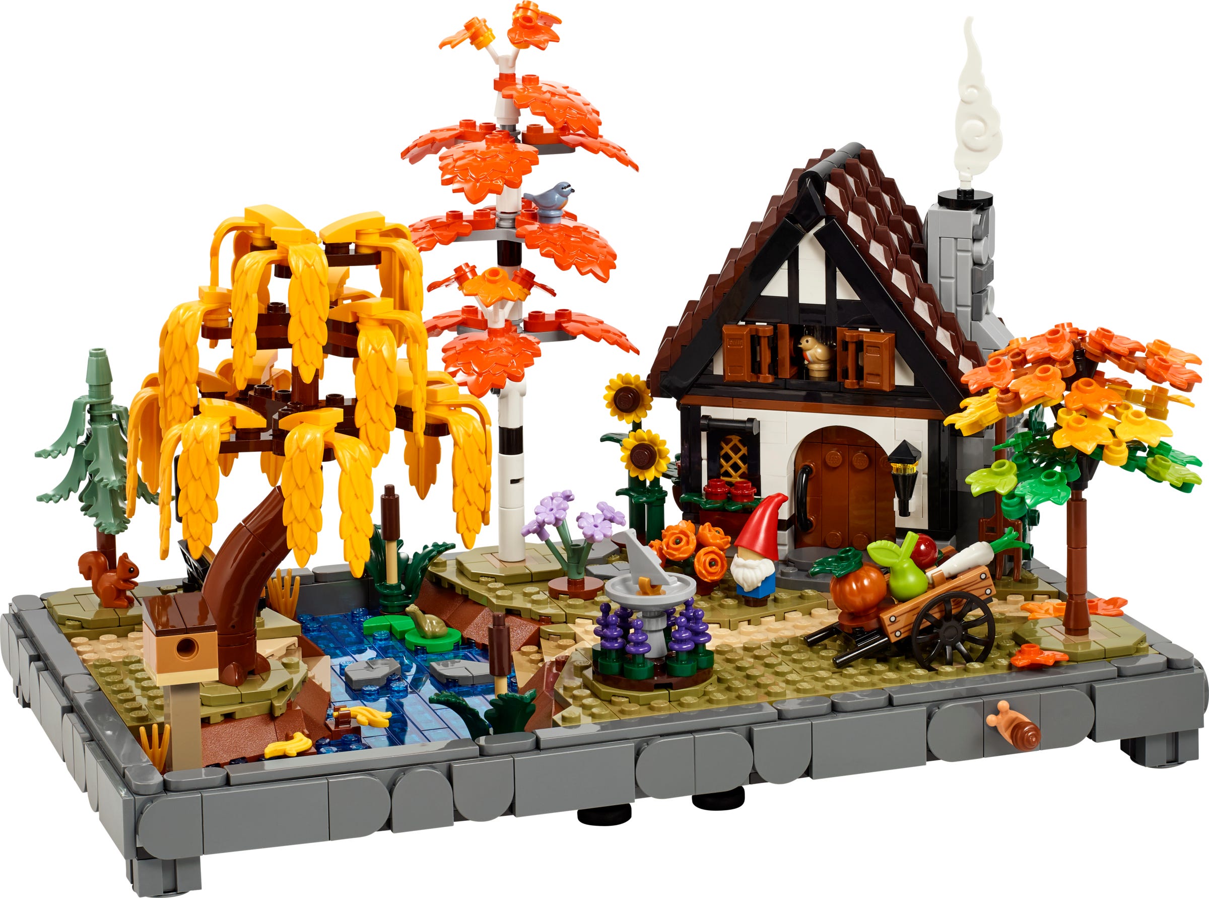 Lego Herfsttuin met cottage 11372
