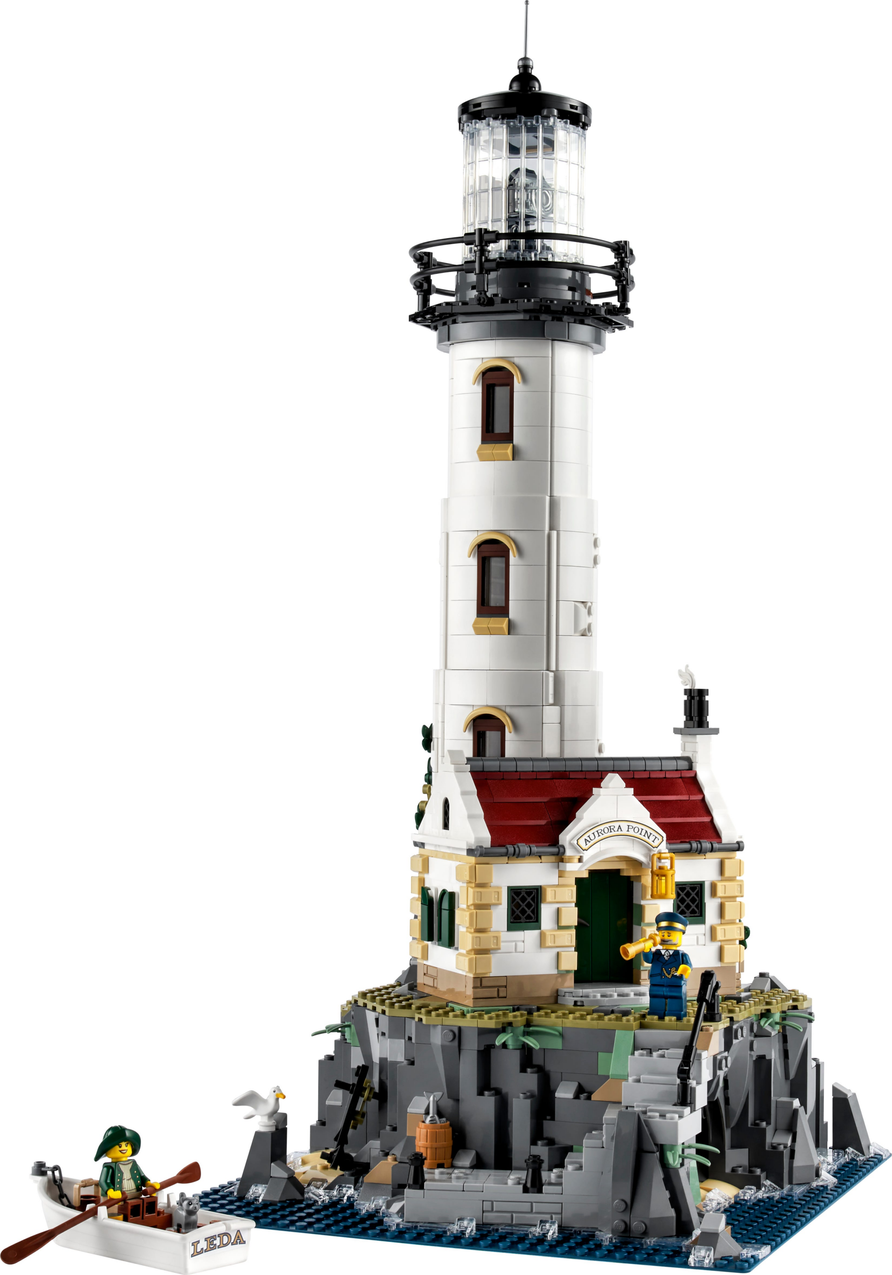 Lego Gemotoriseerde vuurtoren 21335