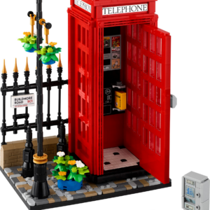 Lego Rode Londense telefooncel 21347