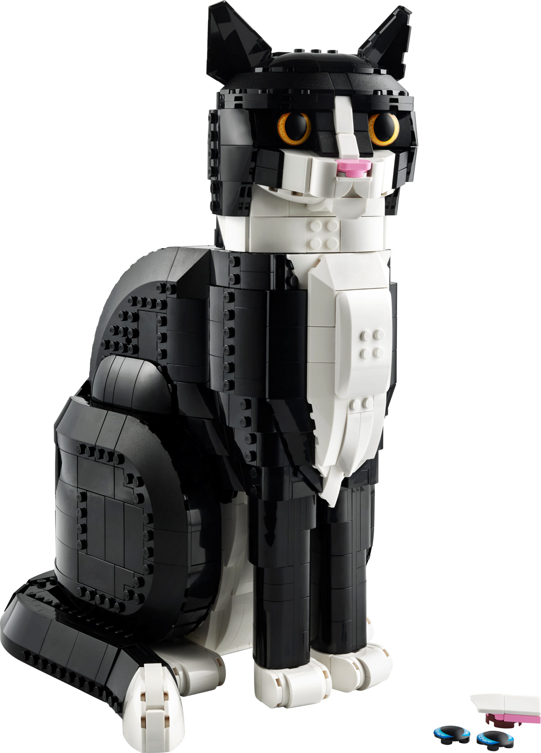 Lego Zwart-witte kat 21349