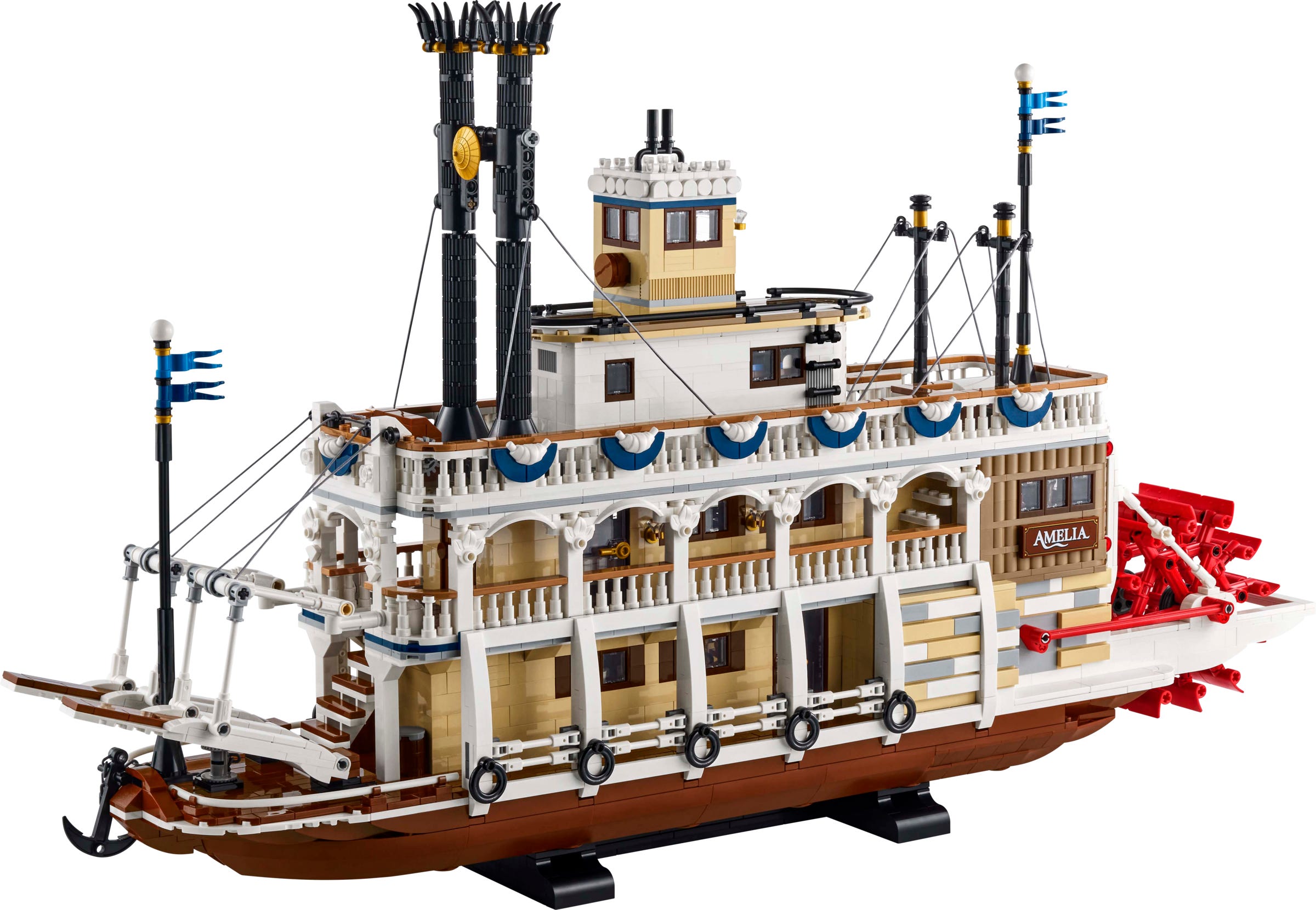 Lego Stoomboot 21356