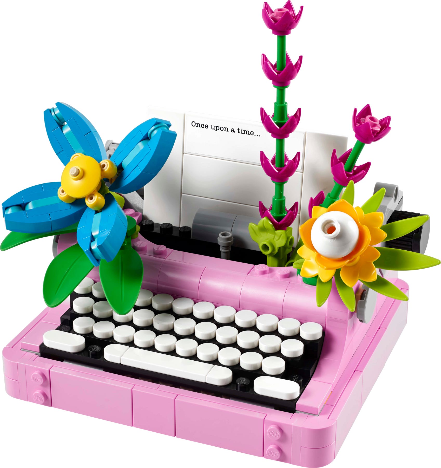 Lego Typemachine met bloemen 31169