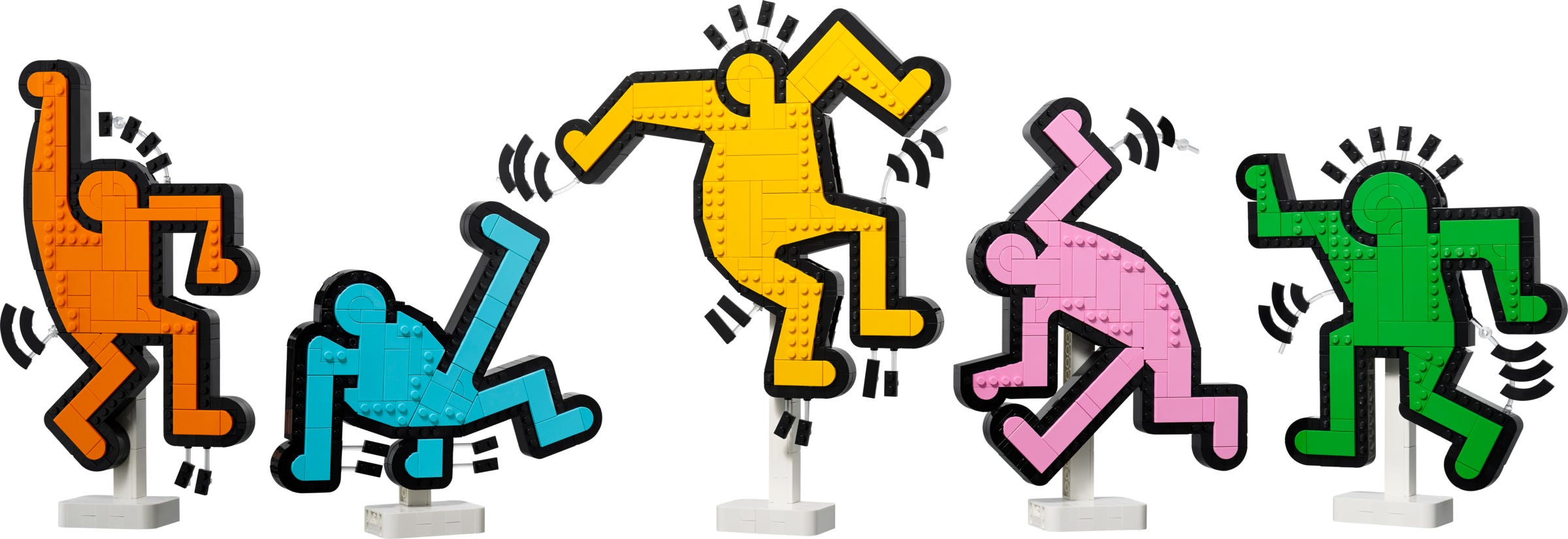 Lego Keith Haring - Dansende figuren 31216