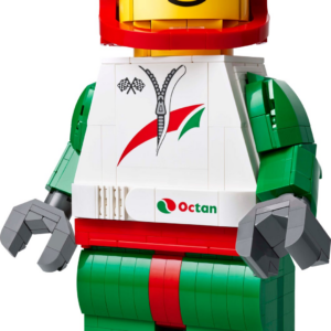 Grote minifiguur van een coureur 40819