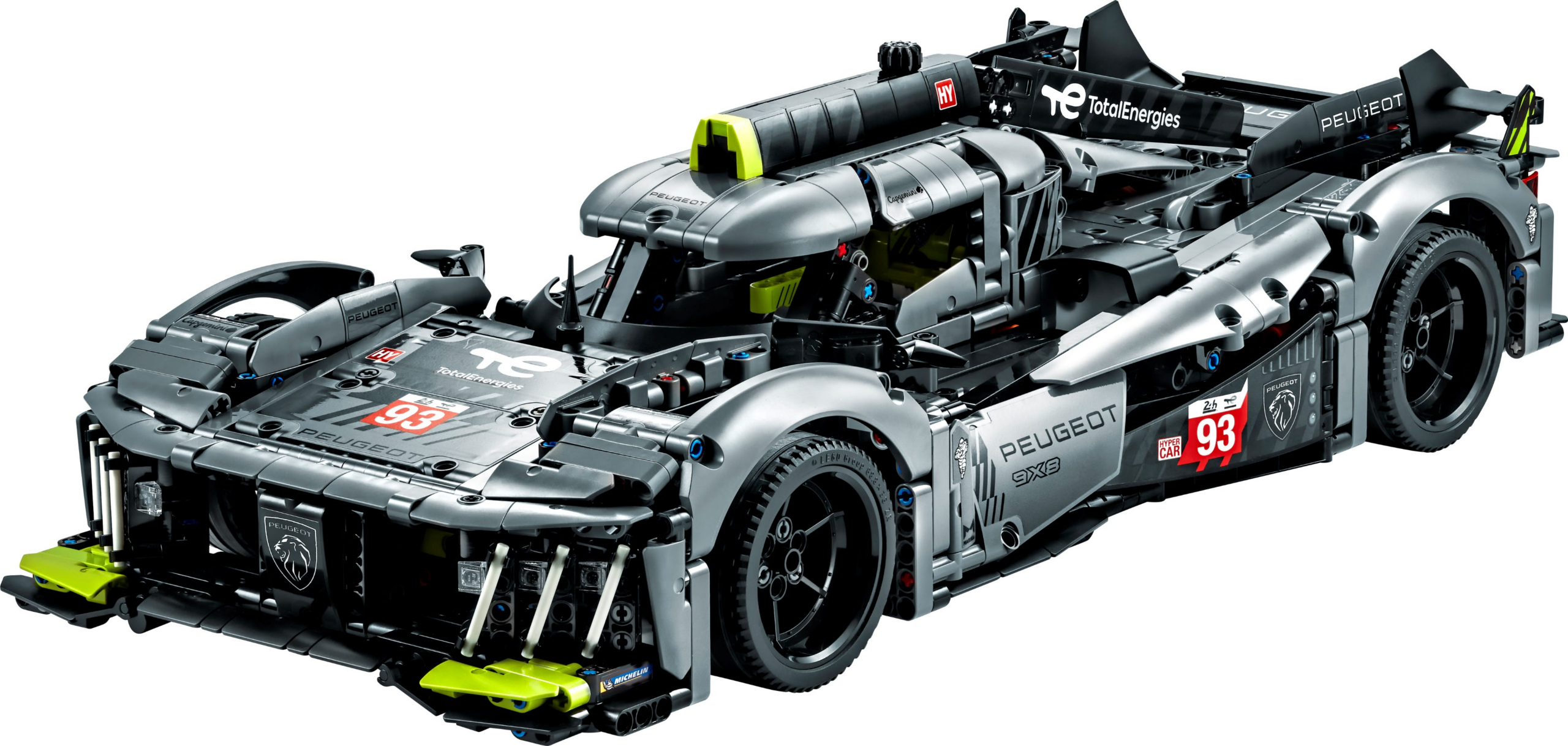 Lego PEUGEOT 9X8 24H Le Mans Hybrid Hypercar 42156