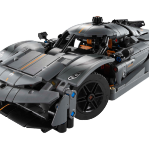Lego Koenigsegg Jesko Absolut grijze hypercar 42173