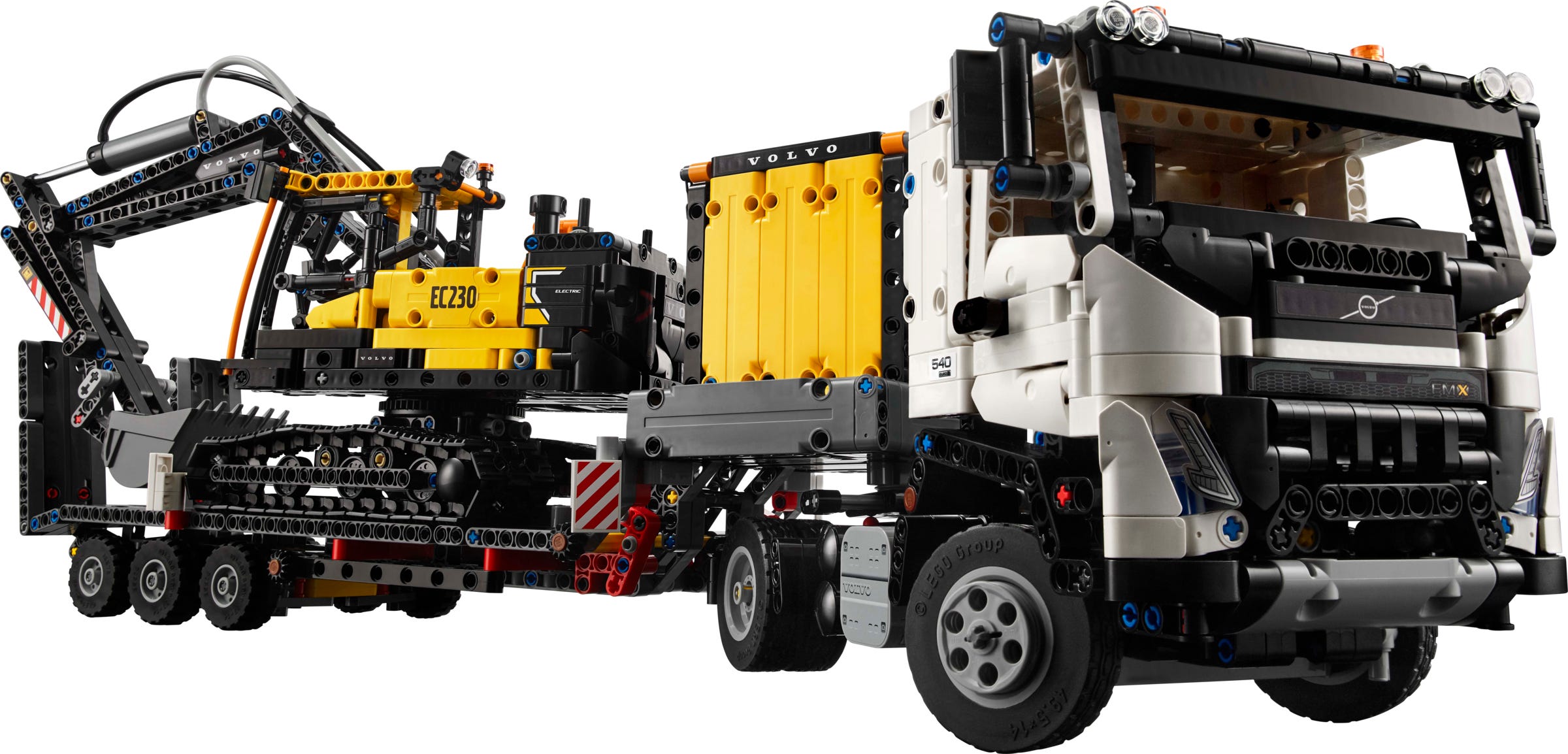 Lego Volvo FMX truck & EC230 elektrische graafmachine 42175