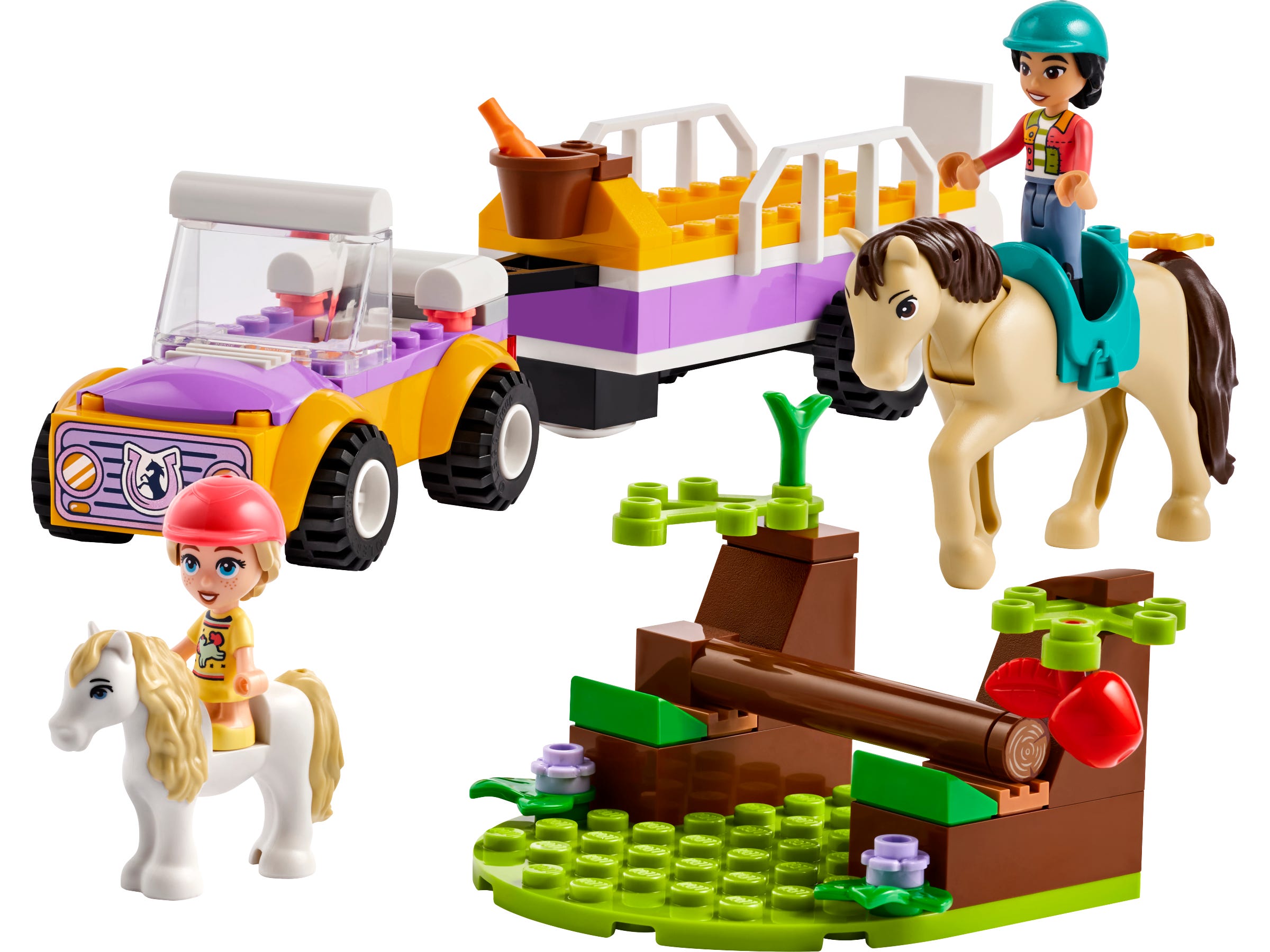 Lego Paard en pony aanhangwagen 42634