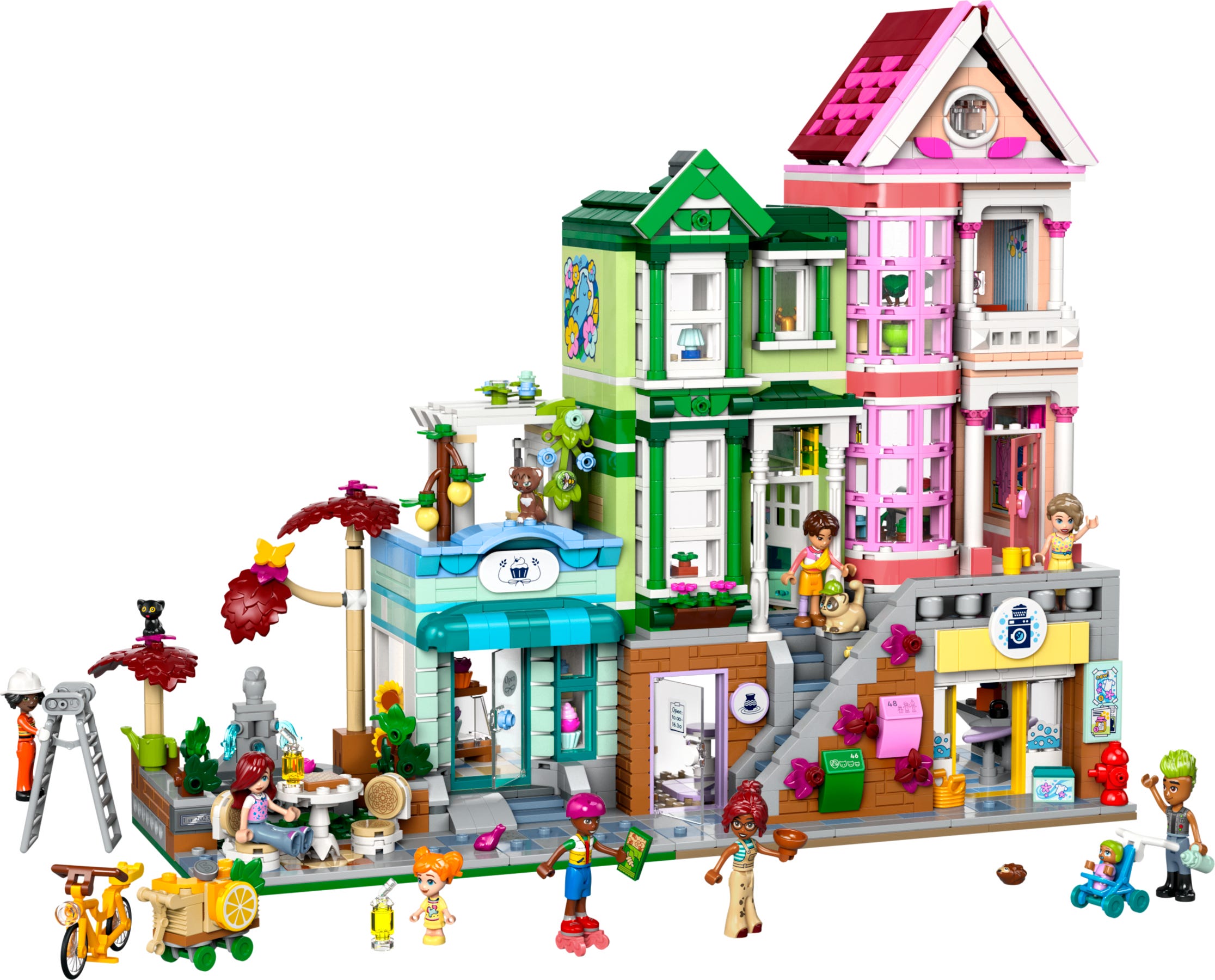 Lego Heartlake City appartementen en winkels 42670