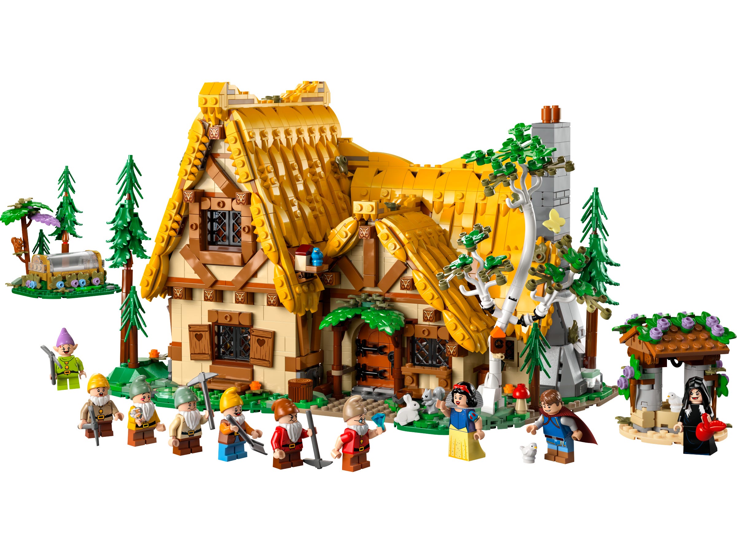 Lego Huisje van Sneeuwwitje en de zeven dwergen 43242