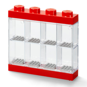 Displaydoos voor 8 minifiguren - rood 5006151