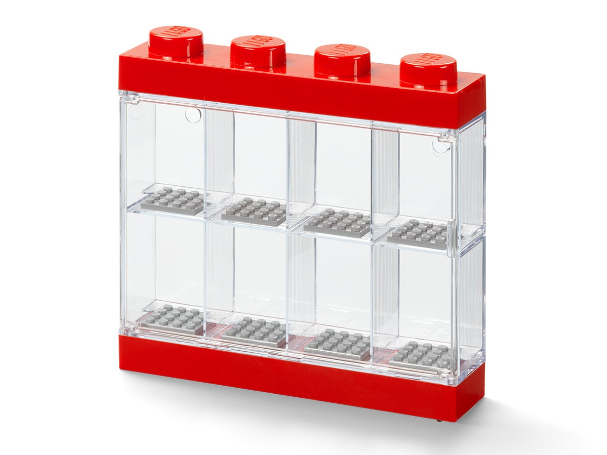 Lego Displaydoos voor 8 minifiguren – rood 5006151