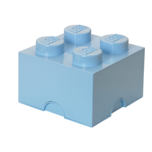 Opbergsteen met 4 noppen - lichtblauw 5006169