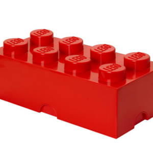 Opbergsteen met 8 noppen - rood 5006867