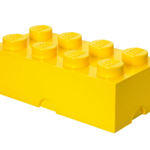 Opbergsteen met 8 noppen - geel 5006916