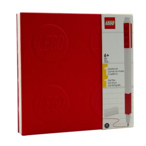 Notitieboekje met gelpen - rood 5008307