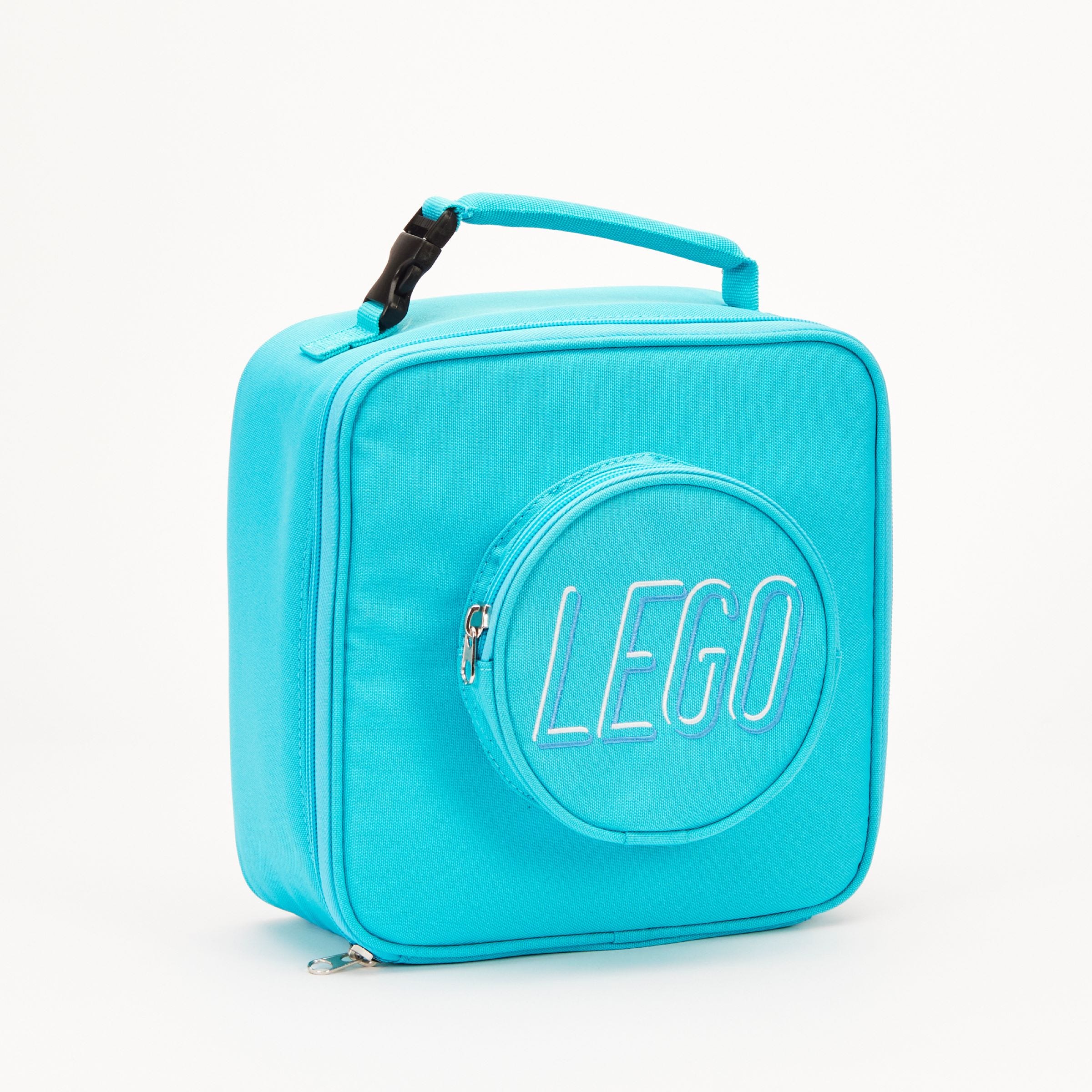 Lego Lunchtas in de vorm van een steen – azuurblauw 5008720
