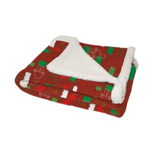 Deken met teddy fleece 5008992