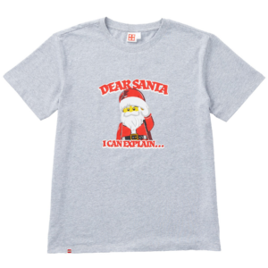 Dear Santa T-shirt met korte mouwen voor volwassenen 5009125