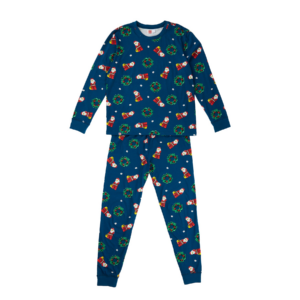 Pyjama voor volwassenen - marineblauw 5009155
