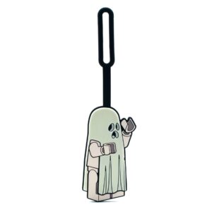 Glow-in-the-dark spook bagagelabel 5009501