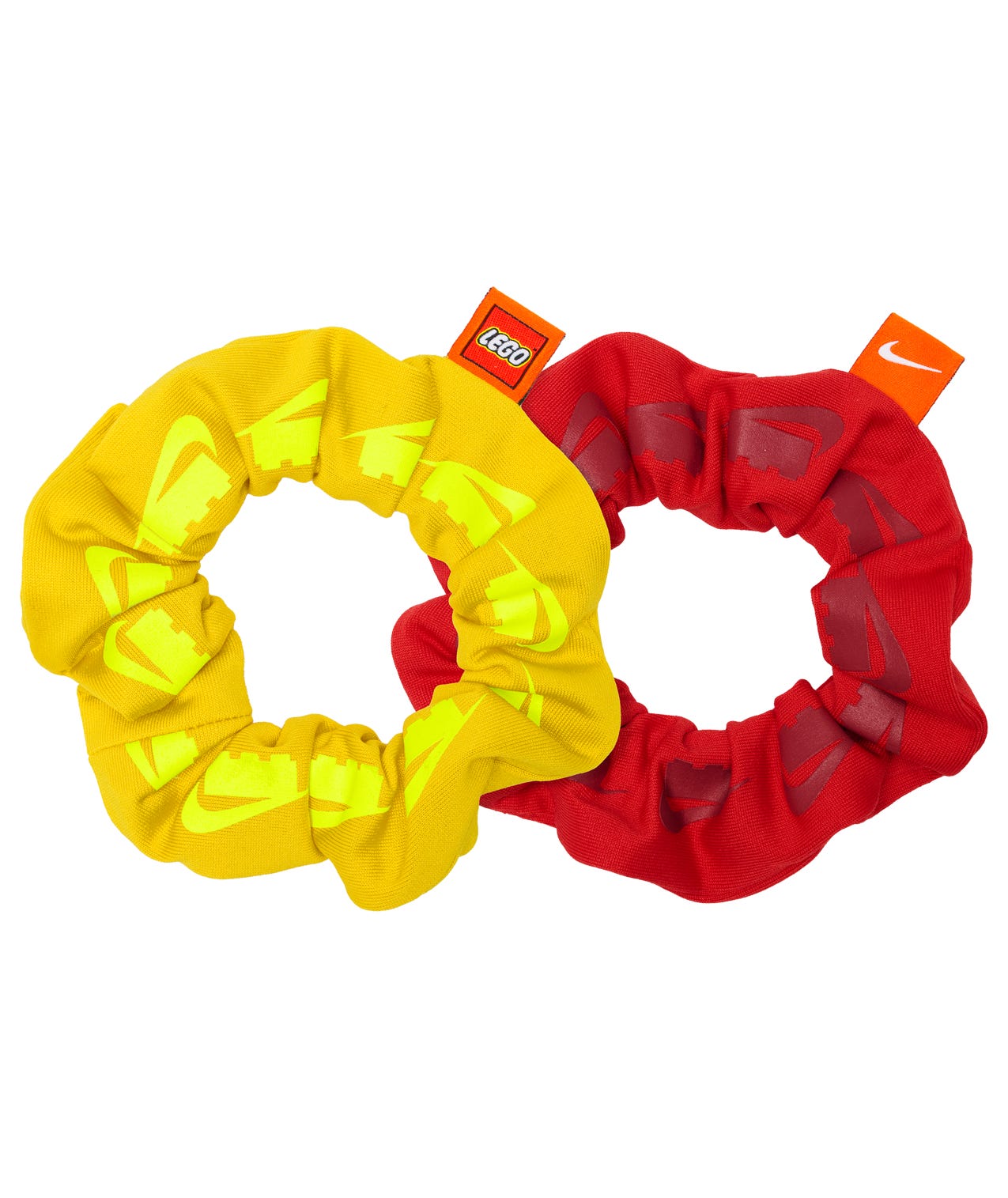 Nike x LEGO collectie haarelastieken met stof (2 stuks) 5009953