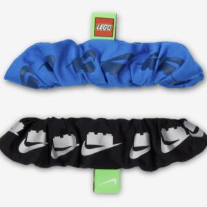 Nike x LEGO collectie haarelastieken met stof (2 stuks) 5010016