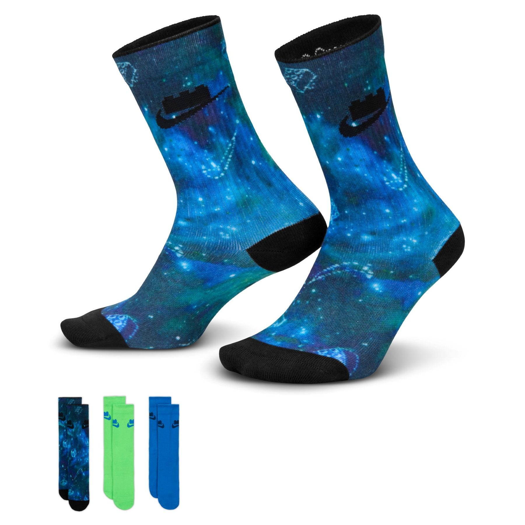 Lego Nike x LEGO collectie Everyday Essentials crew sokken 5010034