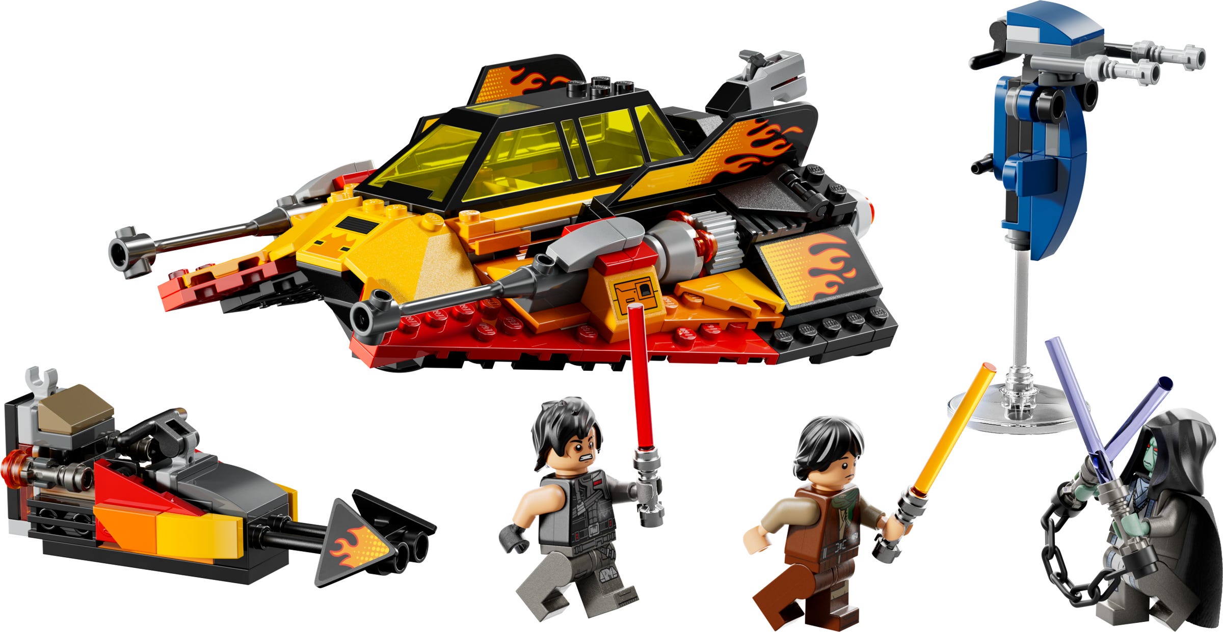 The Force Burner Snowspeeder 75414