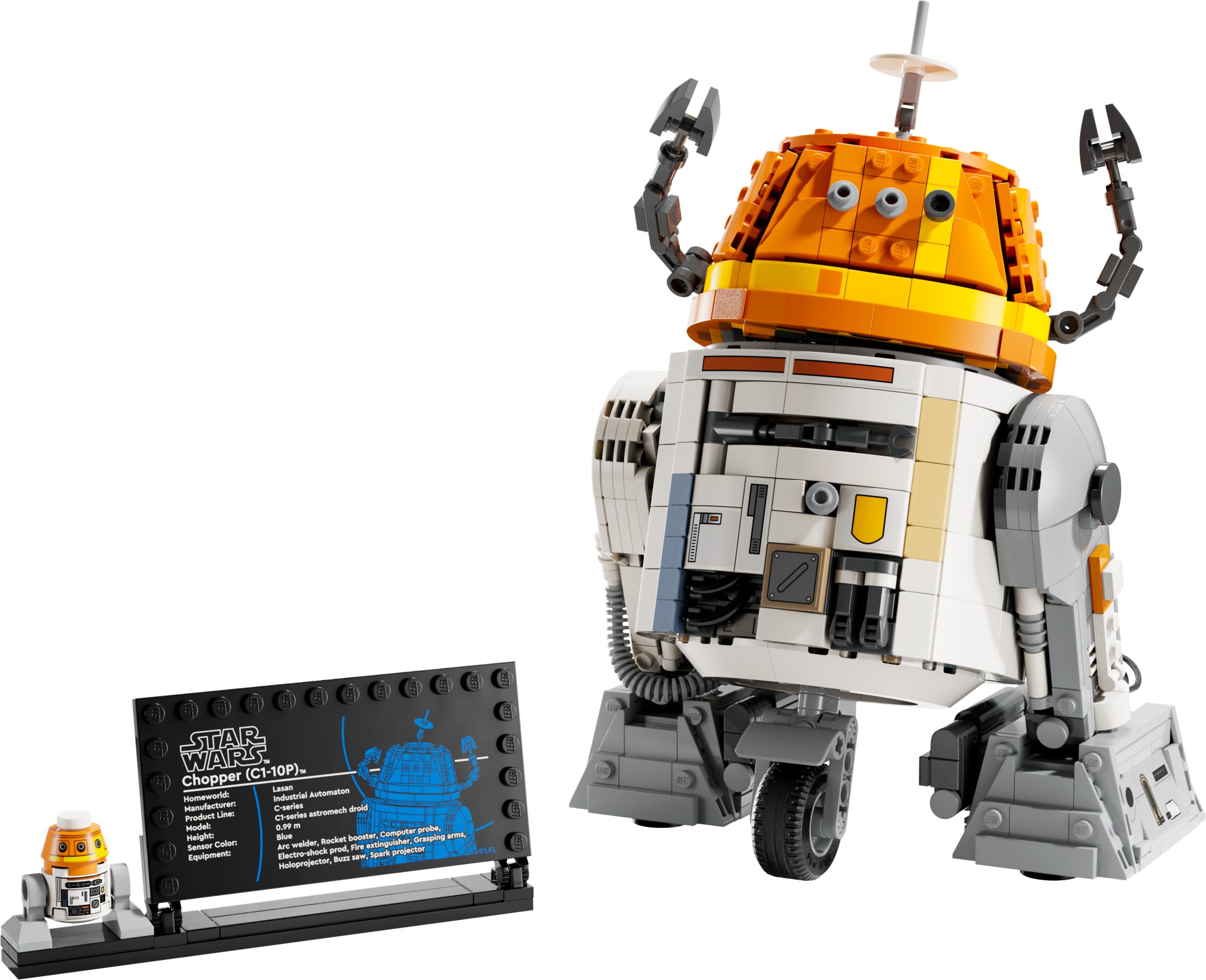 Lego Chopper (C1-10P) Astromech Droid 75416