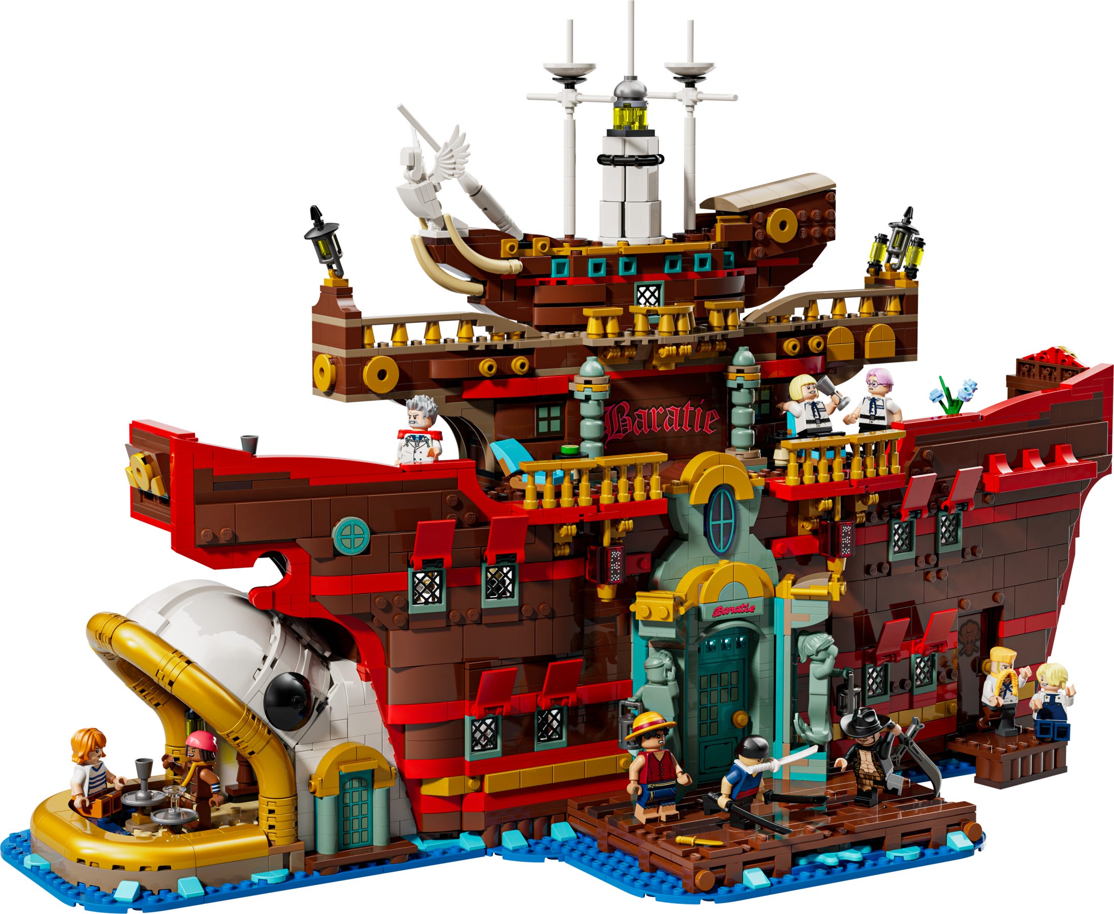 Lego Het drijvende restaurant Baratie 75640