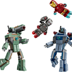 Iron Man en War Machine vs. Hammer Drones 76320