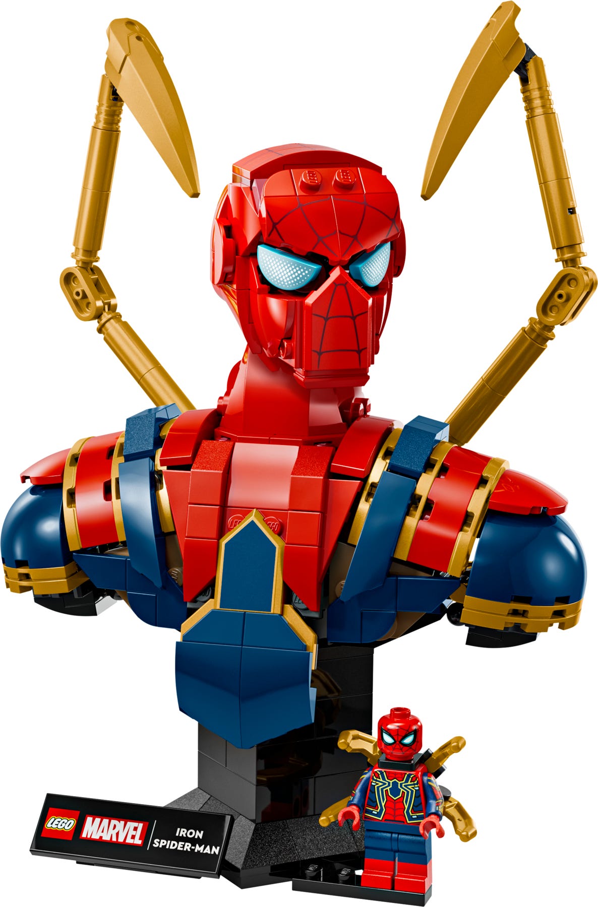 Lego Iron Spider-Man buste 76326