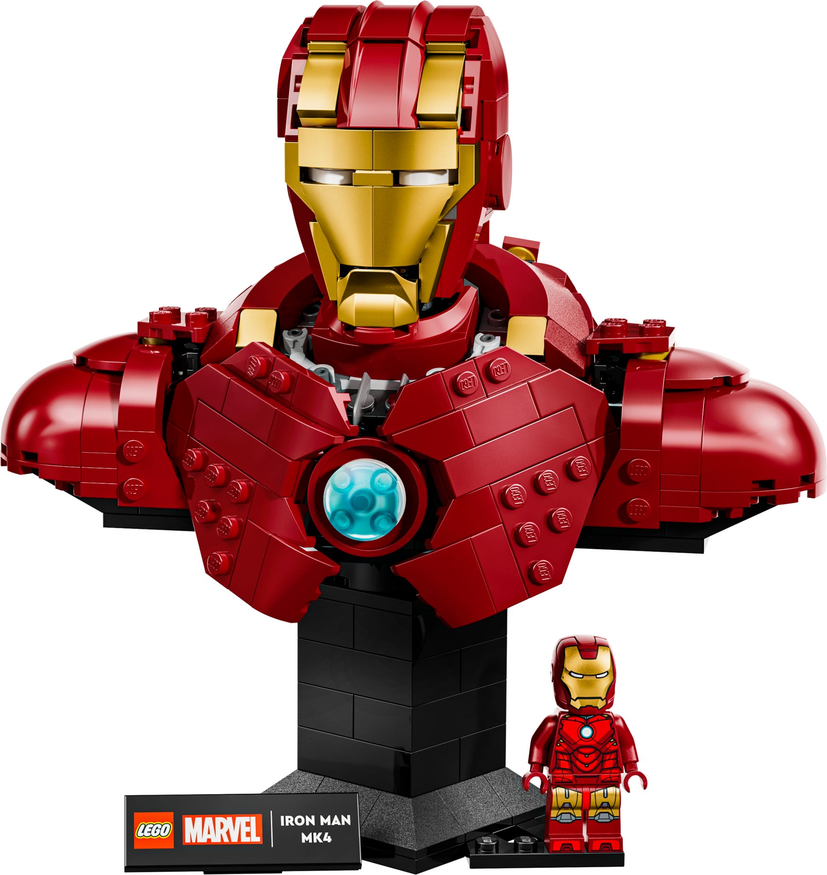Lego Iron Man MK4 buste 76327
