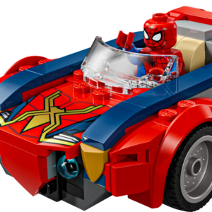 Spider-Man auto vs. Venomized Wolverine 76336