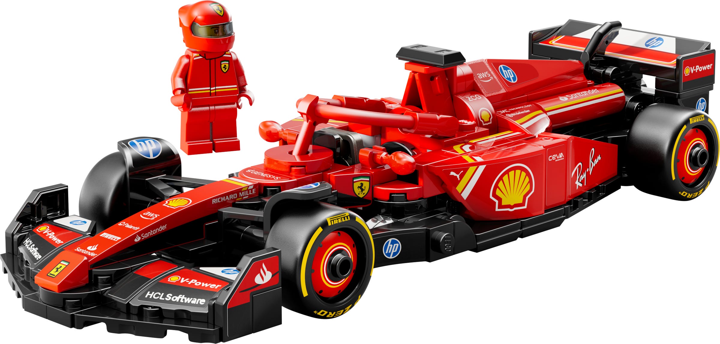 Lego Ferrari SF-24 F1 racewagen 77242