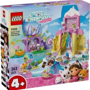 lego gabby's dollhouse 11205 snoepjesberg en kittentuin