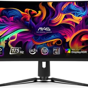 MSI MAG 341CQP QD-OLED - Curved UWQHD Gaming Monitor