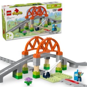 DUPLO 10426 Treinbrug en Rails Uitbreidingsset
