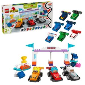 DUPLO 10445 F1 Team Racewagens en Coureurs