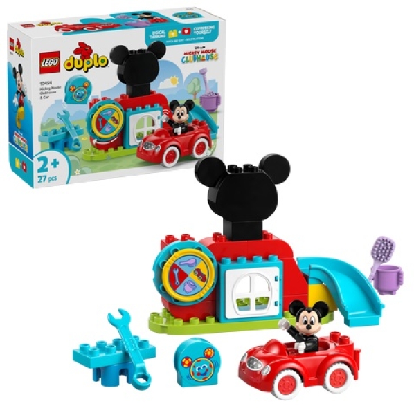 DUPLO 10454 Mickey Mouse Clubhuis en Auto