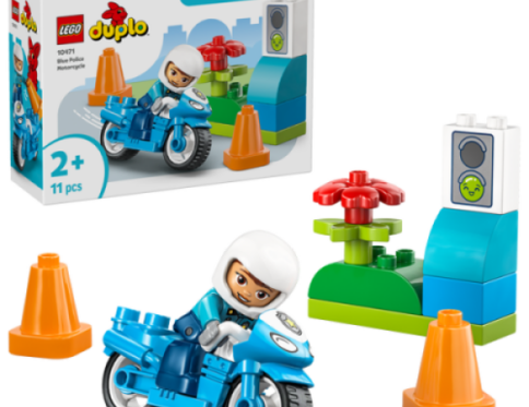 DUPLO 10471 Blauwe Politiemotor