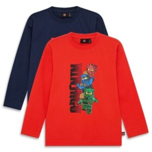 LEGO 2-PACK T-shirt Ninjago (LWTAFFY 618 - Maat 122)