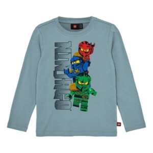 LEGO T-shirt Ninjago ZANDBLAUW (LWTAFFY 603 - Maat 104)
