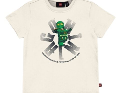 LEGO T-shirt Ninjago WIT (LWTAFFY 609 – Maat 140)