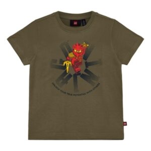 LEGO T-shirt Ninjago DONKEROLIJF (LWTAFFY 609 - Maat 128)